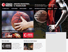 Tablet Screenshot of ankarabasket.org.tr